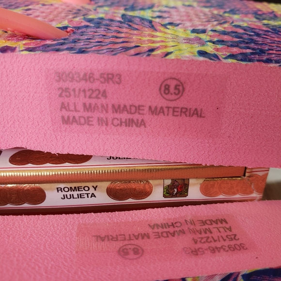 Victoria's Secret Boho Floral Sandals Size: 8.5 Flip Flop, Beach & Casual NWT - Picture 9 of 12